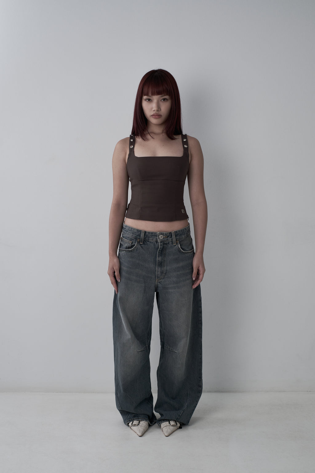 Shape Shifter Top - Ash