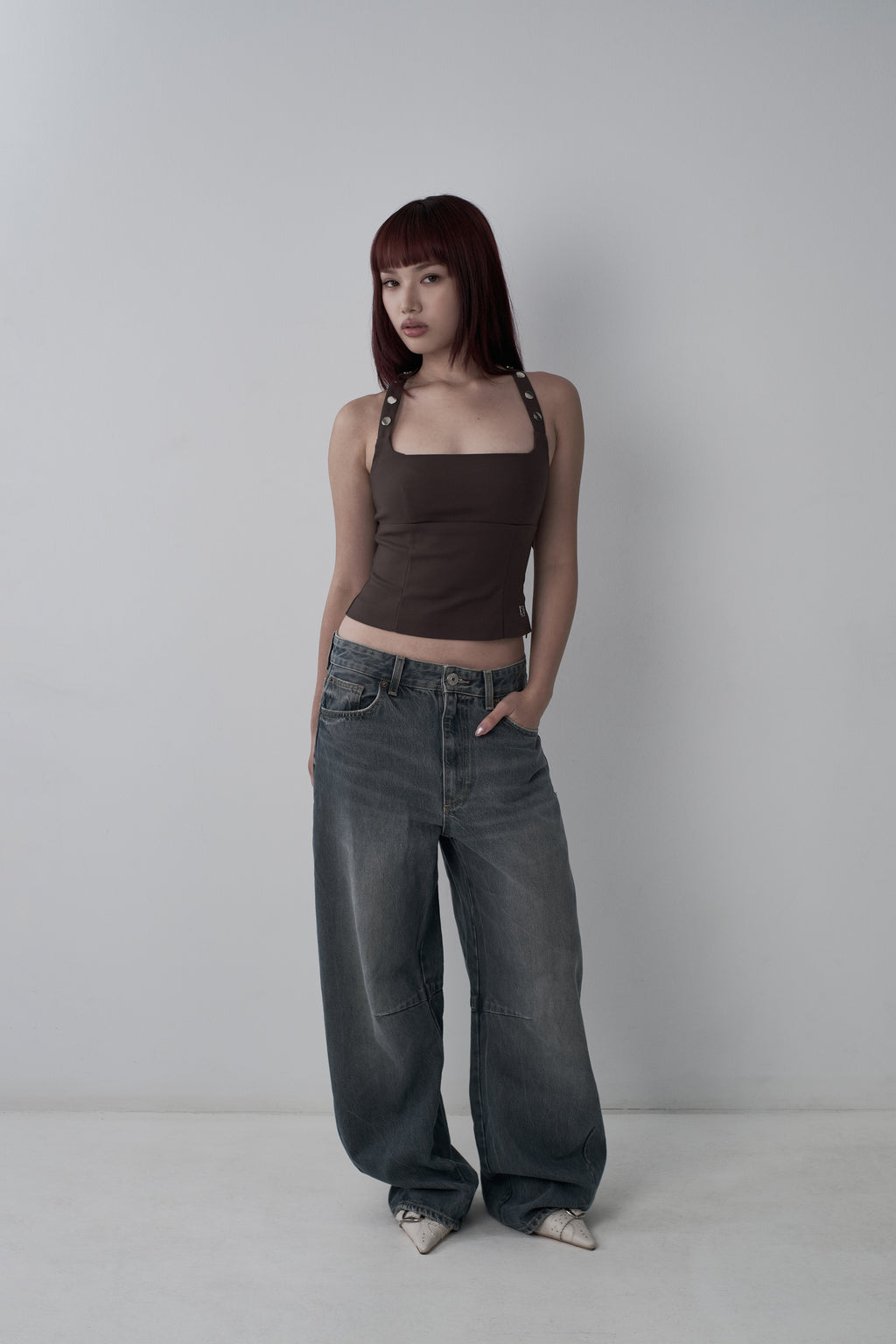 Shape Shifter Top - Ash