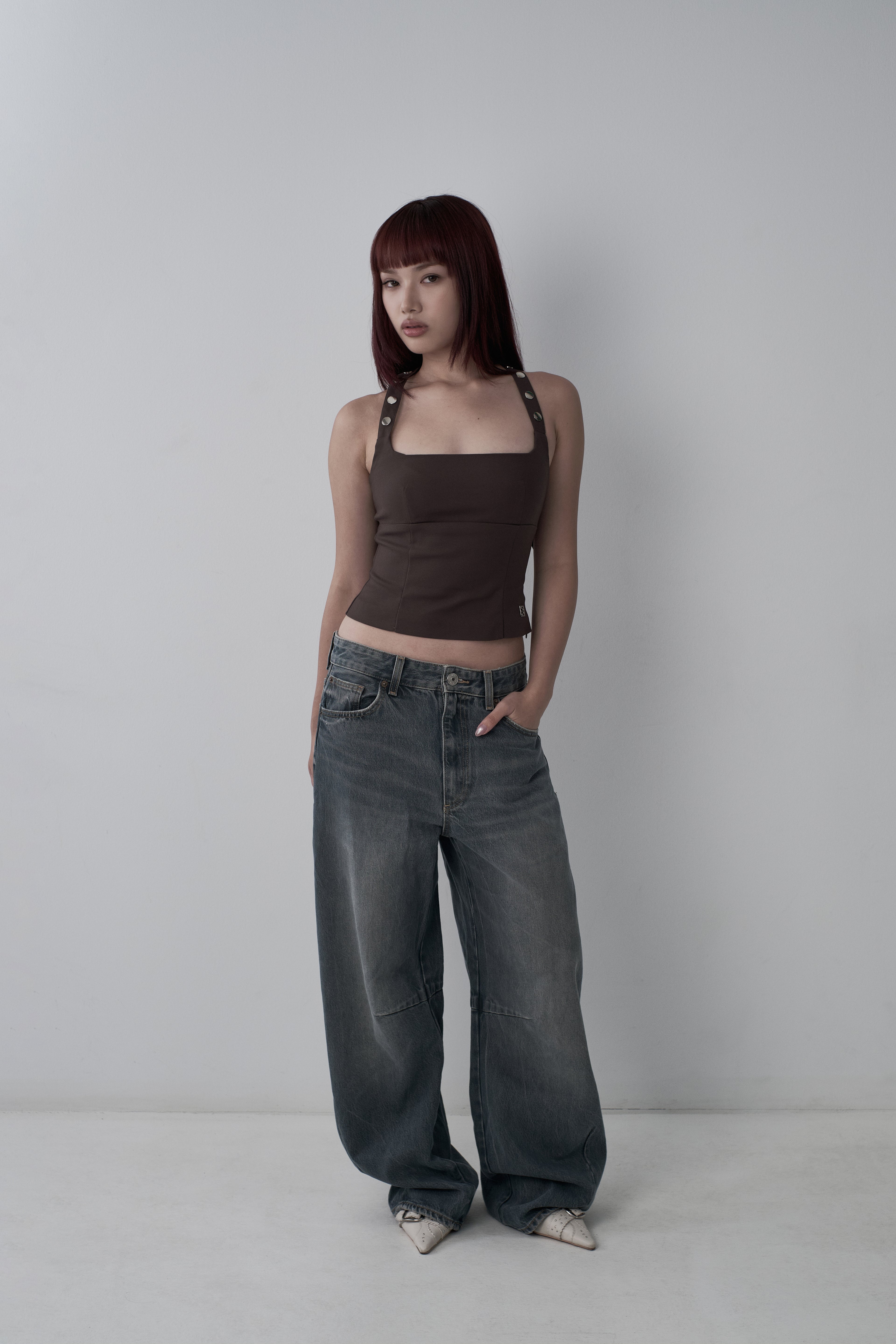 Shape Shifter Top - Ash