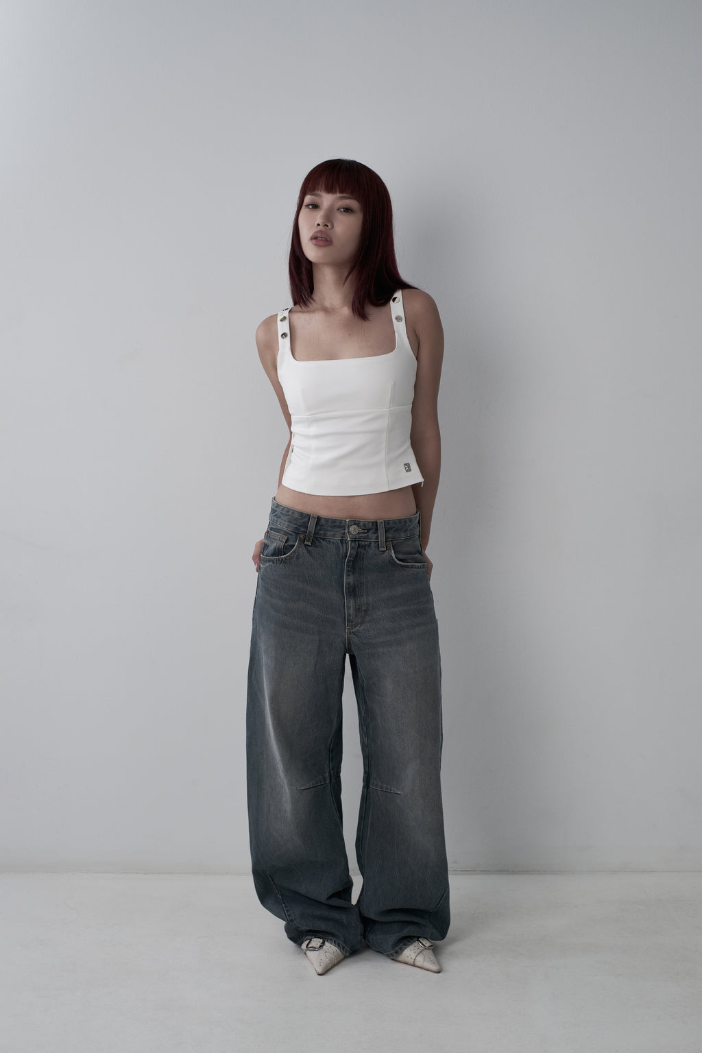 Shape Shifter Top - Milk